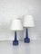 Scandinavian Stoneware Table Lamps by Per Linnemann-Schmidt Ceramic for Palshus, 1960s, Set of 2, Image 1