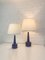Scandinavian Stoneware Table Lamps by Per Linnemann-Schmidt Ceramic for Palshus, 1960s, Set of 2 18