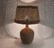 Lámpara de cestería hecha a mano, años 60, Imagen 2