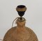 Lámpara de cestería hecha a mano, años 60, Imagen 6