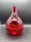 Ruby Red Blown Glass Vase by Carlo Moretti, 1980s 1