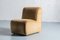 Modular Sofas in Light Brown Fabric, Italy, 1970s, Set of 2 4