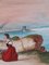 Neapolitanischer Künstler, Küstenlandschaft, 1860er, Öl auf Leinwand, Gerahmt 5