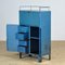 Industrieller blauer Schrank, 1975 6