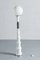 Vintage Space Age Bamboo White Floor Lamp by Enrico Tronconi for Vistosi, Italy, 1970s 1