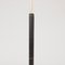 Lámpara de pie Mid-Century de cuero negro de Bergboms, años 60, Imagen 2