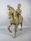 Asian Statue of Man on Horse, Large Copper-Covered Wood Sculpture, Late 19th Century, Image 24