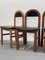 Vintage Italian Chairs, 1960s, Set of 4, Image 4