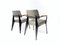 Vintage Executive Armchairs by Jean Prouvé for Vitra, 2011, Set of 2 9