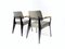 Vintage Executive Armchairs by Jean Prouvé for Vitra, 2011, Set of 2, Image 9