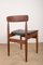 Dänische Teak Stühle aus schwarzem Skai von Farso Stolefabrik, 1960er, 4er Set 7