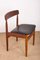 Dänische Teak Stühle aus schwarzem Skai von Farso Stolefabrik, 1960er, 4er Set 14