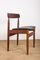 Dänische Teak Stühle aus schwarzem Skai von Farso Stolefabrik, 1960er, 4er Set 10