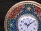 Horloge Murale Colorée Faite Main en Cuivre 7