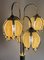 Lampadaire Hollywood Regency Murano Lotus par Carlo Nason pour Mezzaga, Italie, 1960s 2