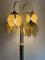 Lampadaire Hollywood Regency Murano Lotus par Carlo Nason pour Mezzaga, Italie, 1960s 12