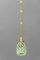 Art Deco Pendant with Original Antique Opaline Glass Shade, Vienna, 1920s 2