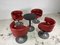 Italian Space Age Table and Armchairs, 1960s, Set of 5, Image 3