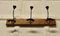 Vintage French Bentwood and Turned Wood Coat Hooks, 1890s, Image 2