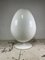 Butaca giratoria Egg de fibra de vidrio, años 60, Imagen 5