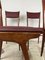 Italian Crafted Wooden Chairs, 1950s, Set of 4 6