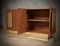 Mid-Century Ash Wood and Brass Sideboard, 1980s, Image 2