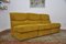 Corduroy Modular Sofa, 1970s, Set of 3 1