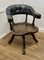 Antique Swivelling Oak Desk Chair, 1890s, Image 1