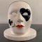 Ceramic Advertising Mask by Franco Zarri, 1980s 1