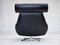 Danish Swivel Chair in Leather & Cast Aluminium, 1960s 4