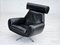 Danish Swivel Chair in Leather & Cast Aluminium, 1960s, Image 19