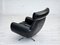 Danish Swivel Chair in Leather & Cast Aluminium, 1960s 5