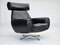 Danish Swivel Chair in Leather & Cast Aluminium, 1960s 7