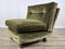 Corner Sofa in Green Fabric with Wooden Feet, 1970, Set of 2 16