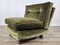 Corner Sofa in Green Fabric with Wooden Feet, 1970, Set of 2, Image 16