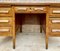 Vintage Oak Desk with Seven Drawers, 1940s 4