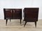 Tables de Chevet en Acajou, 1950, Set de 2 5