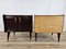 Tables de Chevet en Acajou, 1950, Set de 2 4