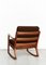 Mid-Century Senator Rocking Chair by Ole Wanscher for France & Son, 1960s 10