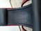 Vintage Schaukelstuhl aus Leder von Gae Aulenti für Poltronova 5