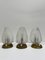 Vintage Tischlampen von Barovier & Toso, 1930er, 3er Set 1