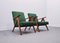 Mid-Century Model B Easy Chair in Green Tweed, 1960s 10