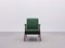 Fauteuil Modèle B Mid-Century en Tweed Vert, 1960s 4