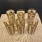 Goblet Figurines by R. Lalique, 1911, Set of 6 3