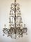 Chandelier with Murano Drops, 1960s 4