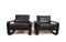 Vintage Hombre Leather Armchairs by Burkhard Vogtherr for Rosenthal, 1960s, Set of 2 7