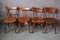 Vintage Scandinavian Troubled Style Chairs, 1960s, Set of 4 1