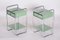 Bauhaus Bedside Tables in Chrome-Plated Steel, Czech, 1930s, Set of 2 1
