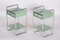 Bauhaus Bedside Tables in Chrome-Plated Steel, Czech, 1930s, Set of 2, Image 1