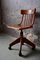 Chaise d'Atelier Pivotante Bauhaus Industrielle par JF Pfeiffer Basel, 1940s 10